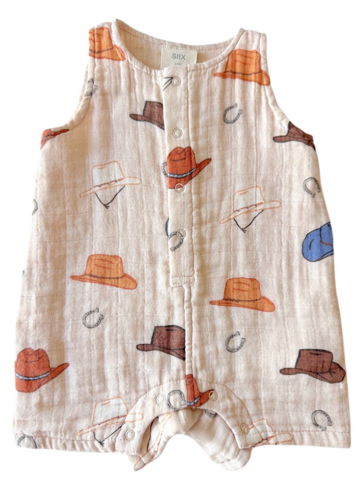 Western Muslin Romper