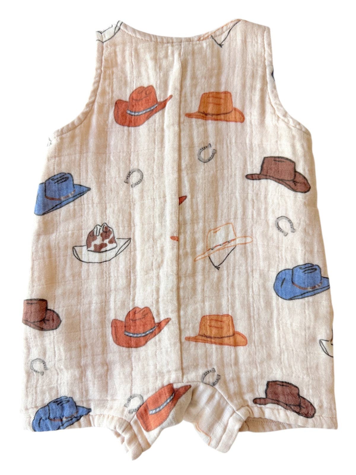 Western Muslin Romper