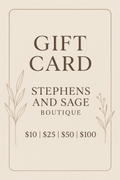 Stephens and Sage Boutique Gift Card