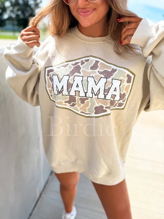 Camo mama sweatshirt